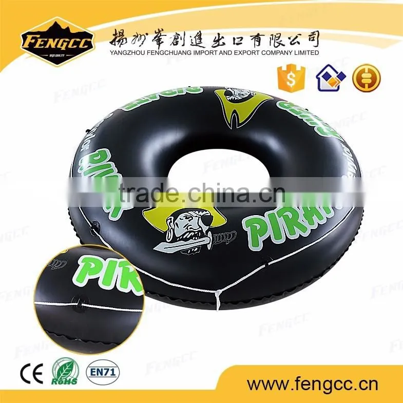 EN71 Inflatable floating Phthalate Free customized PVC adult swimming ring