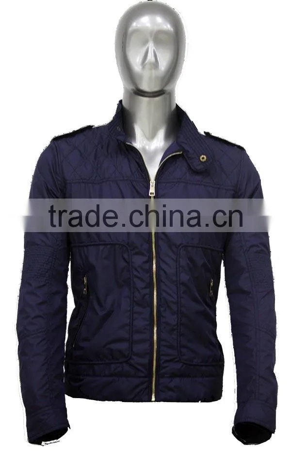 ALIKE shiny nylon spring jacket man jacket