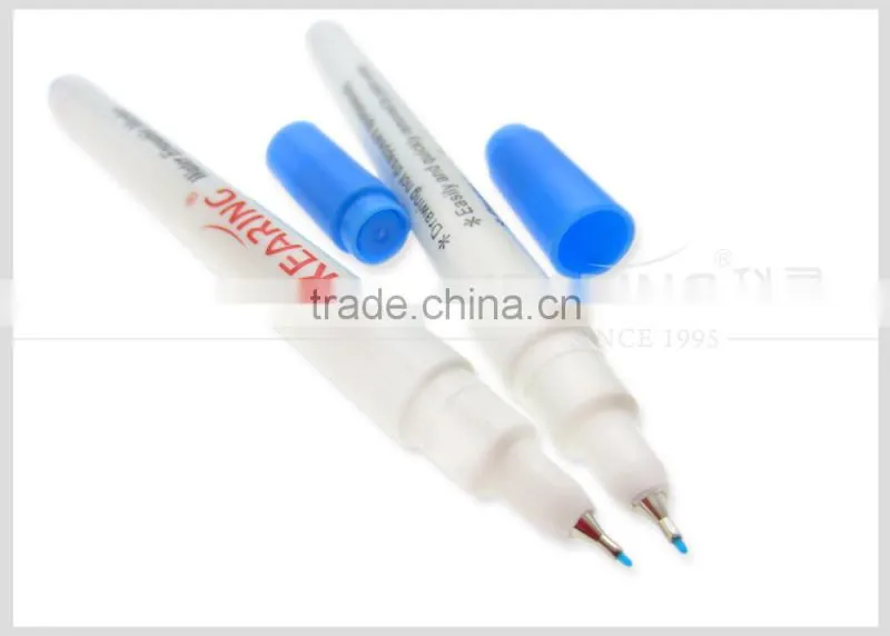 Kearing washable blue marker for fashion garment design 0.5mm fine marker #WB05