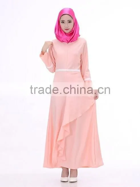latest fashion design women clothing muslim dress 2015