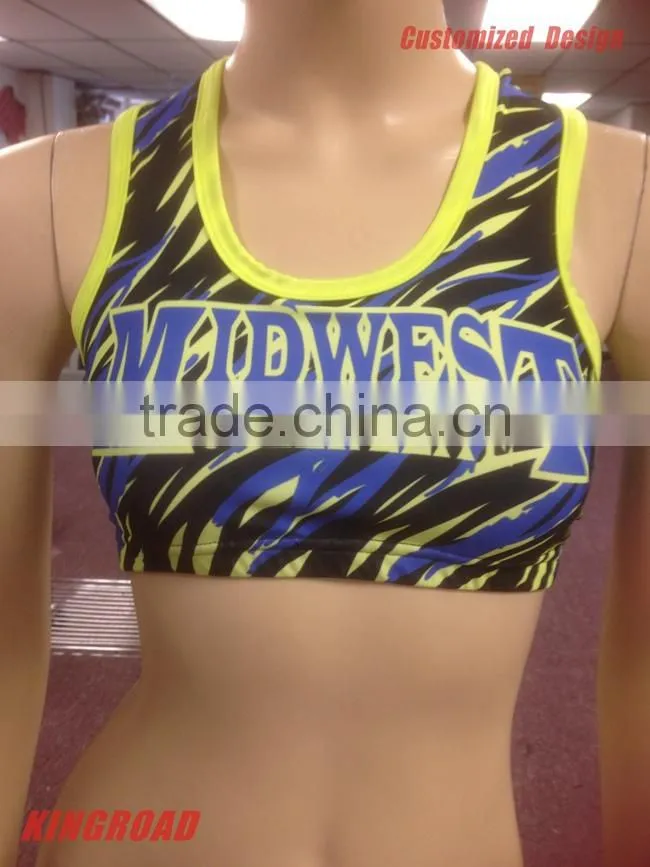 2014 Sublimation Cool Design T-back Sports Bra