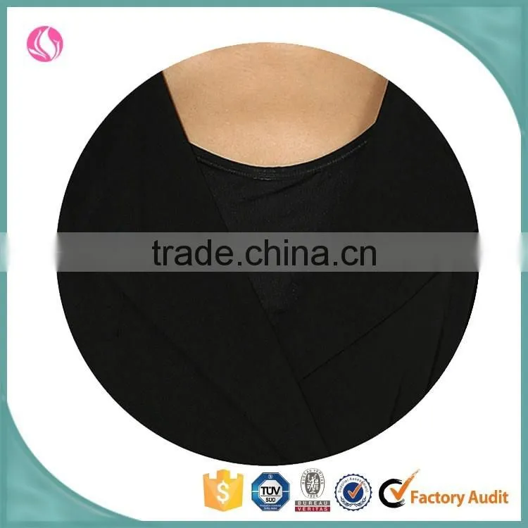 Custom Wholesale Elegant Woman Long Jacket Black Parka Women Winter Coats Latest Apparel