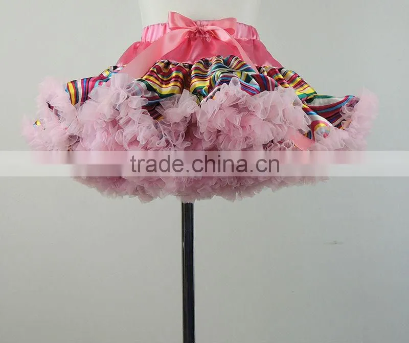 Baby Girls Christmas Pettiskirt Fluffy TuTu Skirts For Baby Girls