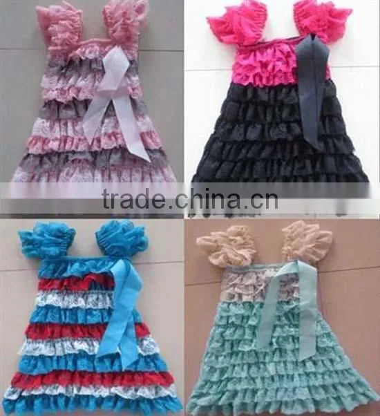 2014Hot Sale!Multicolors Lovely Baby Girls Fluffy Chiffon Pettiskirts Fashion Girl's Multi Colors Pettiskirts
