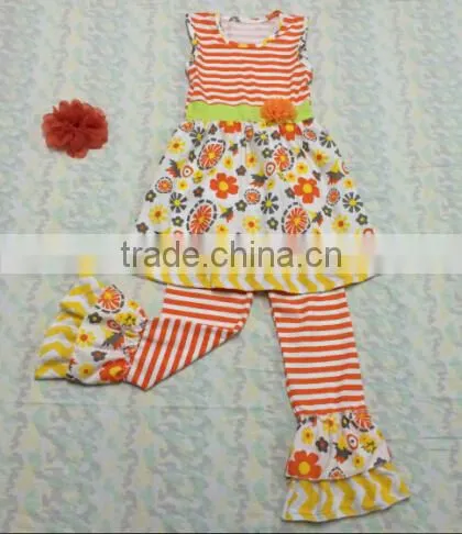 giggle moon remake lace elegant floral outfits Summer 2015Girls Cotton vintage Easter girl outfit for girl outfit