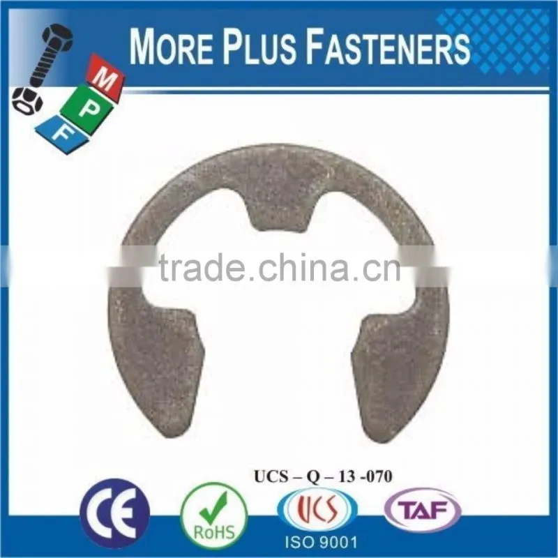 Made In Taiwan Retainer E Clips Black Phosphate Spring Steel Metric Stainless Steel