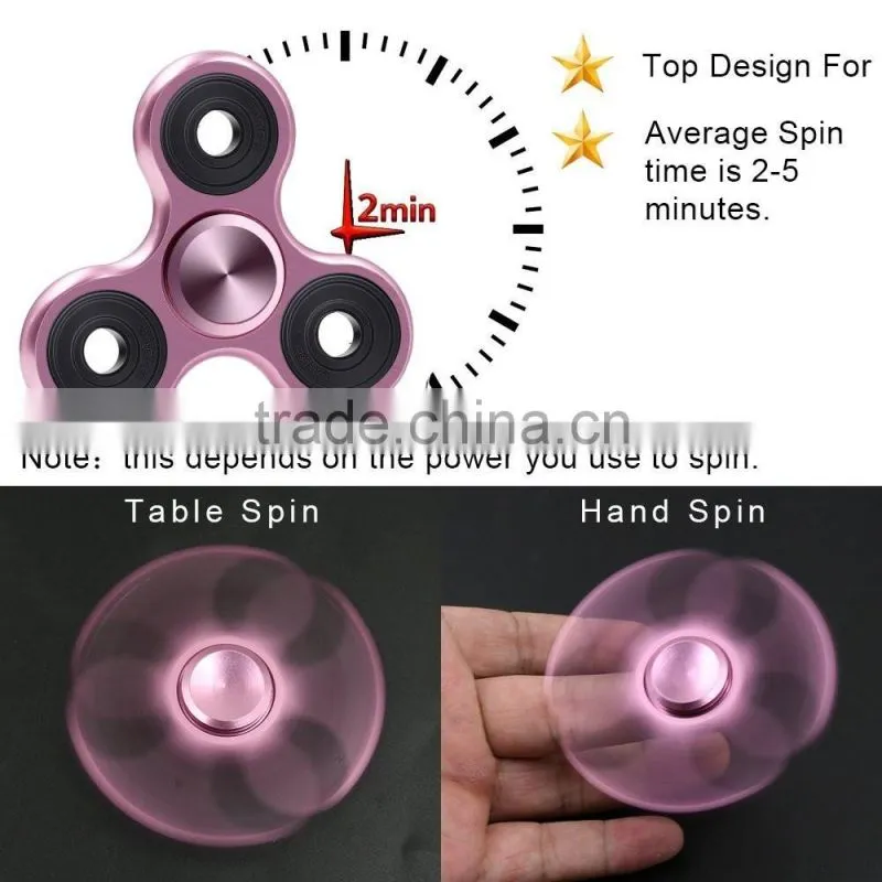 Hot Toys New Fingertips Metal Spiral Fingers Gyro Toys