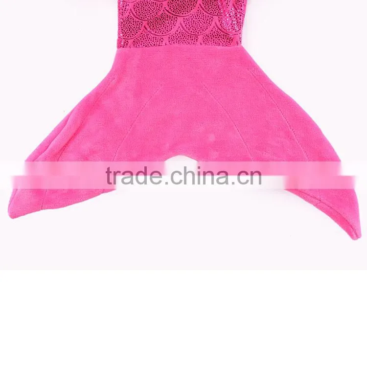 popular home or travel super comfortable mermaid tail blanket