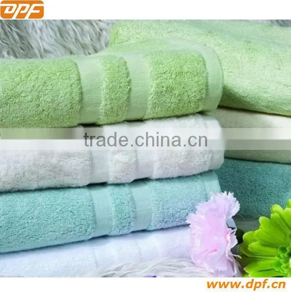 100% cotton pure color hand towel hotel towel