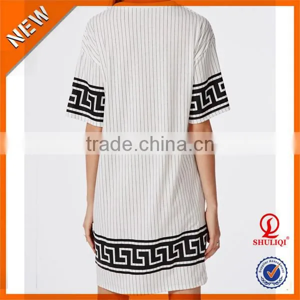 China cutom all types of casual ladies dresses