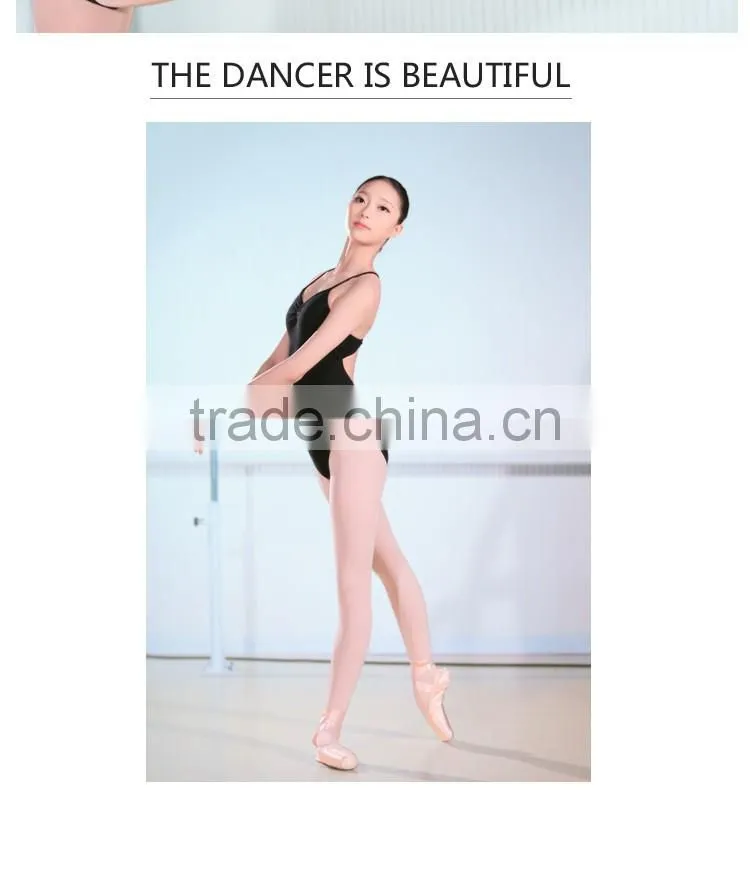 Black Swan Ballet Leotard Sexy Multi-Straps Women Bodysuit Camisole Gymnastics Leotards For Adults