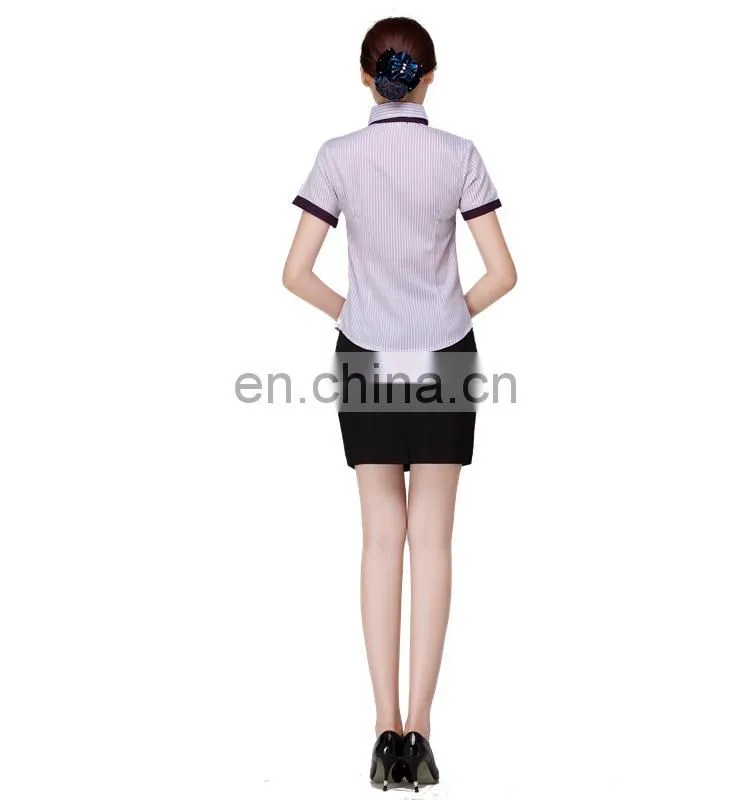 Cheap design best hotel uniforms,reception uniform hotel,western hotel uniform