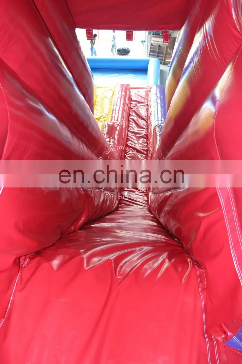 Commercial Water Slide With Pool