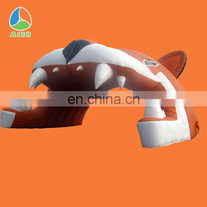 2014 Tiger inflatable gate arch for advertising