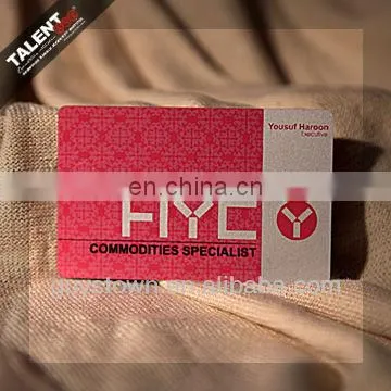 customized plastic Business member plastic card,vip pvc card