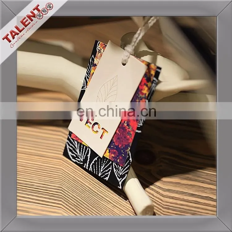 custom new design printed special paper price tag