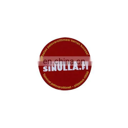 paper words custom design full color printing frigde magnet