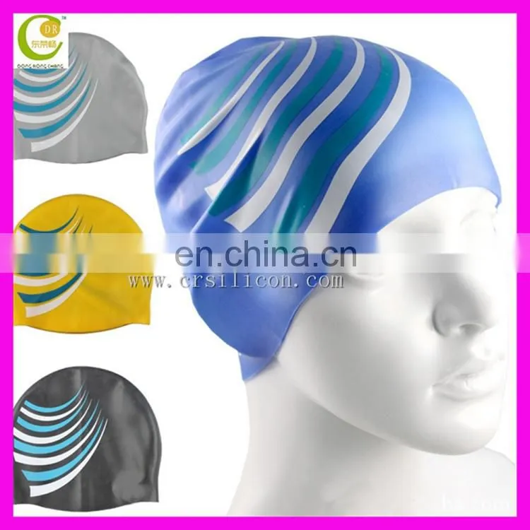 Silicone Material latest swimming cap