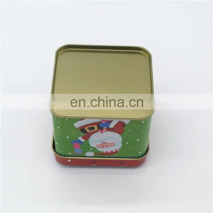 metal tin made christmas gift boxes for watch or small gift tin