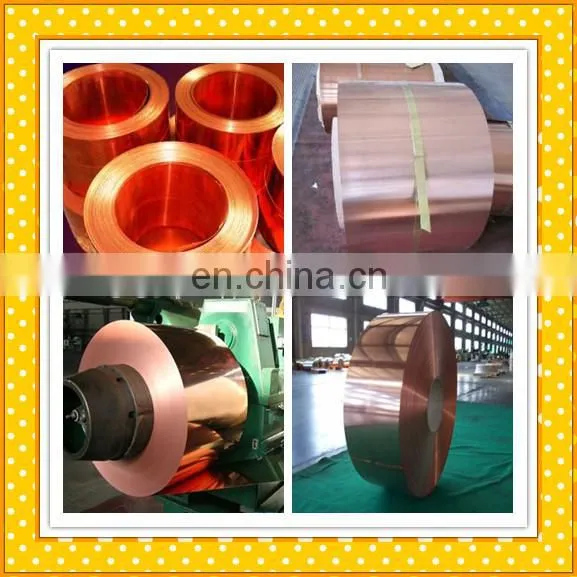 High Quality 99.99% C11000 Copper Coil / Copper foil For Electronics