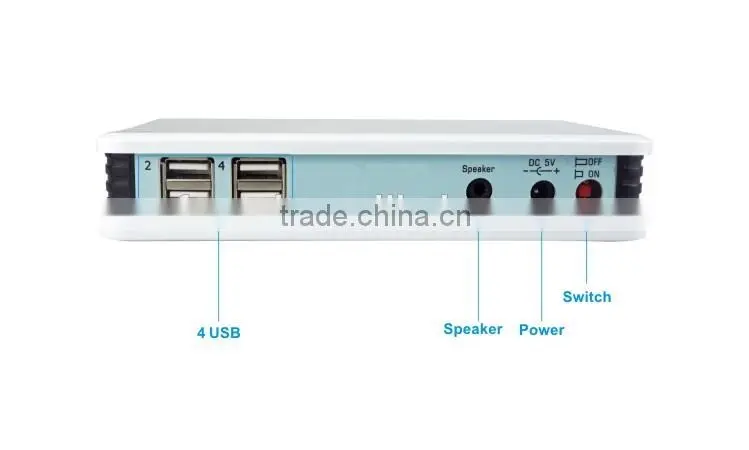 6 Ports Intelligent Mobile Phone Battery Holder Security Anti-Theft Display Stand