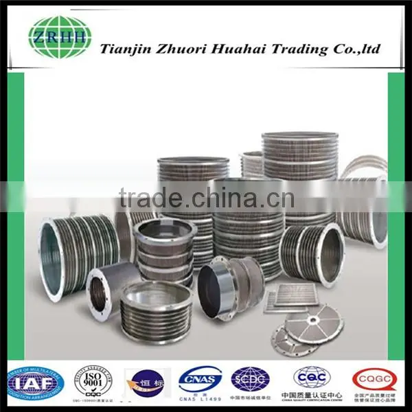 Precision stainless filter pipe use for screen pipe milling machine parts