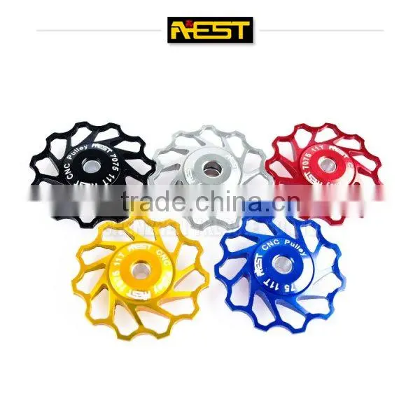 AEST Bicycle Rear Derailleurs Pulley,Bike Ceramic Jockey wheel