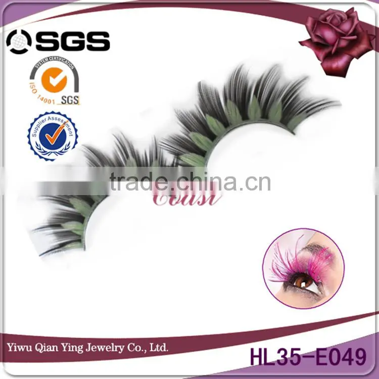 Cheap fake individual mink strip eyelashes