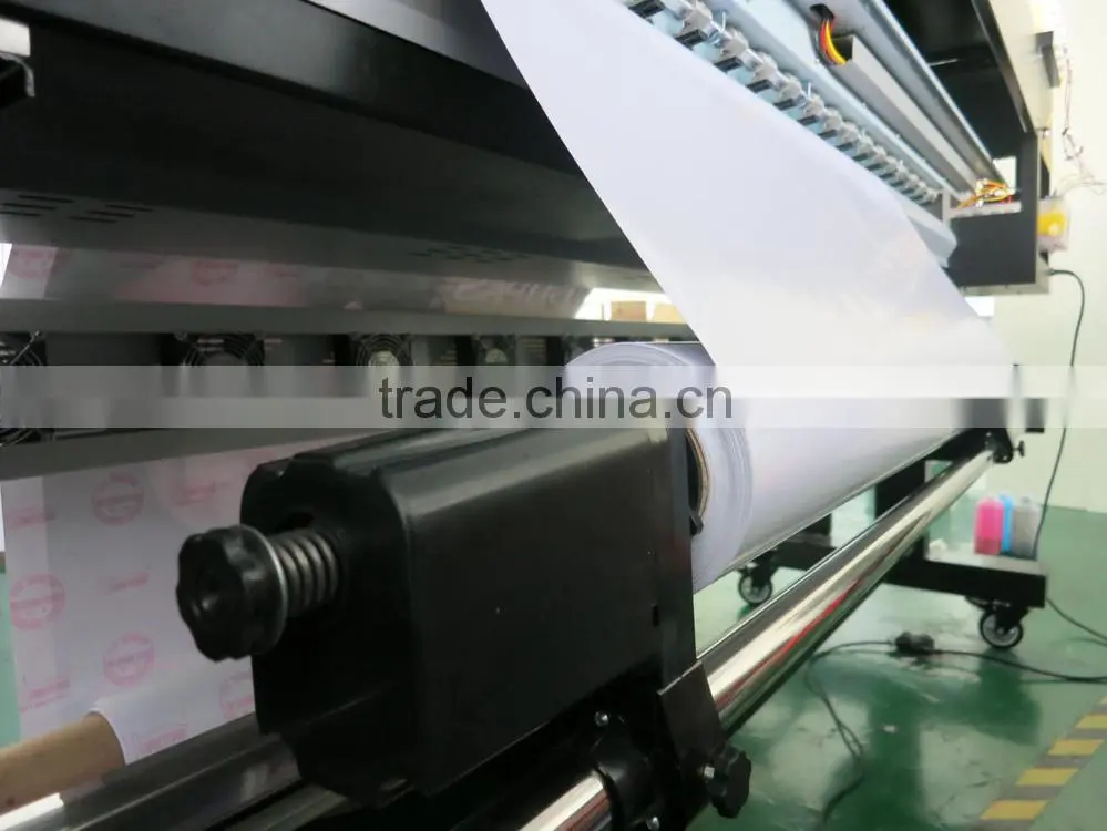 3.2m 1440 dpi eco solvent inkjet plotter with 2 DX5 printheads