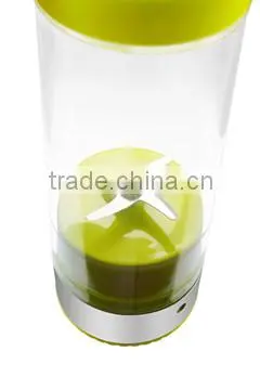 Mini travel blender/400ml travel juice blender BPA Free/Multi-functional fruit processor blender