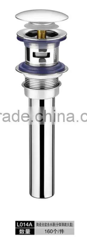 Bathroom Accessory Pop up Washing Basin Strainer,bathroom sink drain strainer L014A