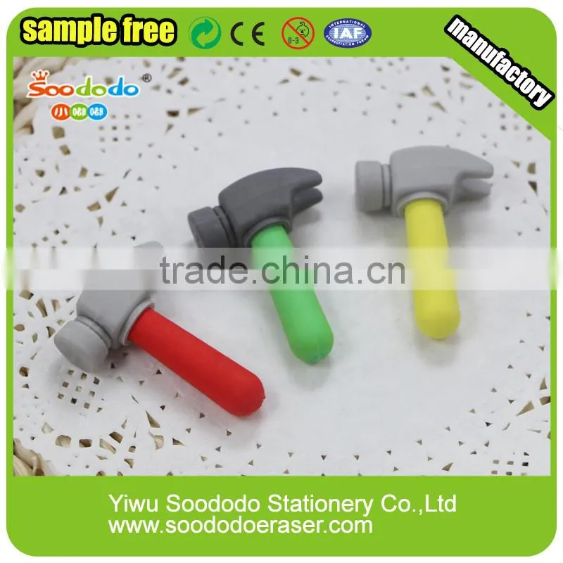 pig animal rubber eraser