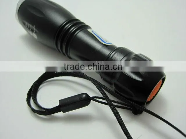 power light mini led torch adjustable focus led flashlight