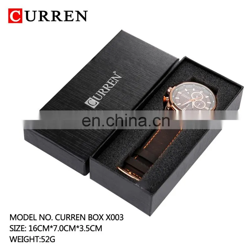 Curren New Unique Shape Packing Gift Jewelry Bracelet Watch Box