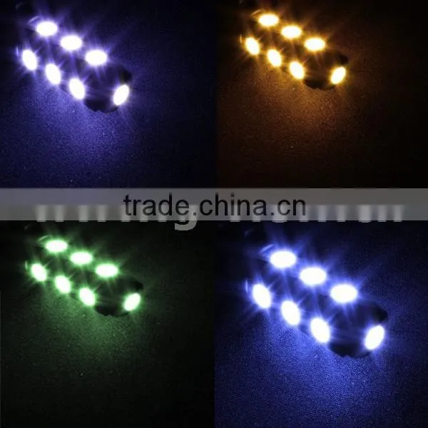 Top sale T10 13smd 12v 24v led auto light T10 13smd