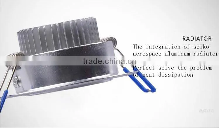 3w led down light 86mmx38mm 35/60degrees