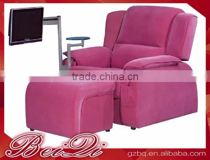 Beiqi Hot Selling Reflexology Massage Chair with MP3 Used for Beauty BarbSalon Shop Furniture in Guangzhou