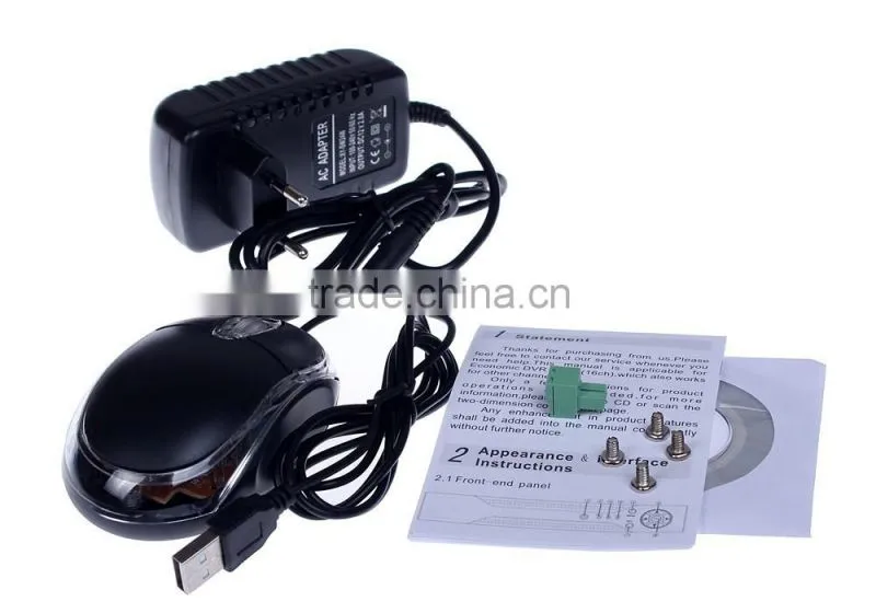 960H H.264 HDMI Security System CCTV DVR 4 Channel Mini NVR