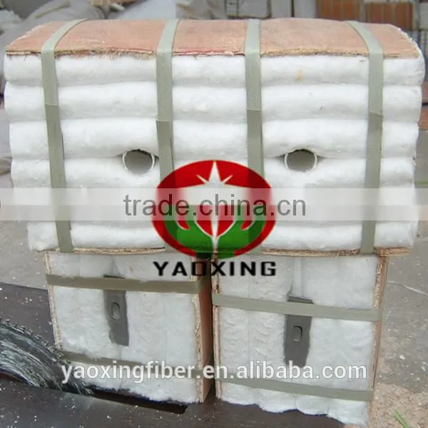 ceramic fiber module with anchor system ceramic fiber heating module refractory ceramic fiber module