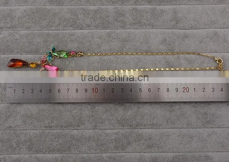 Classic Wholesale Fashion Jewelry Handmade Mix Color Crystal Jewelry Set