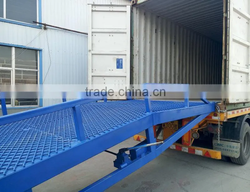 2016 CE Portable loading docks mobile loading ramps mobile container ramp for sale