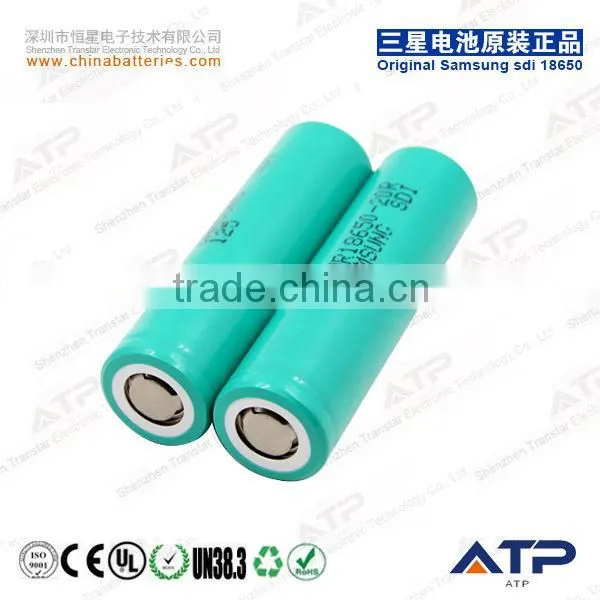 samsung lithium ion battery cell 18650 / samsung inr18650-20r / samsung 18650 20r