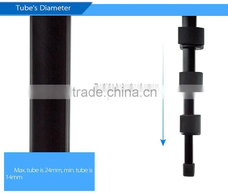 heavy duty 1.8m 4secion Portable Fashionable multi-functional professional tripod with ball head