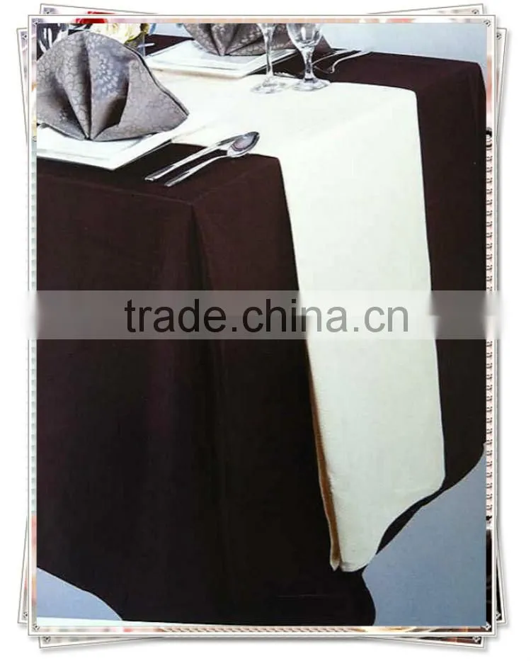 100% polyester and colorful western table cloth