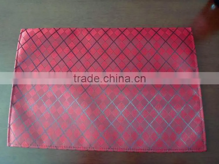 High quality PVC 3D Placemat hotel restaurant