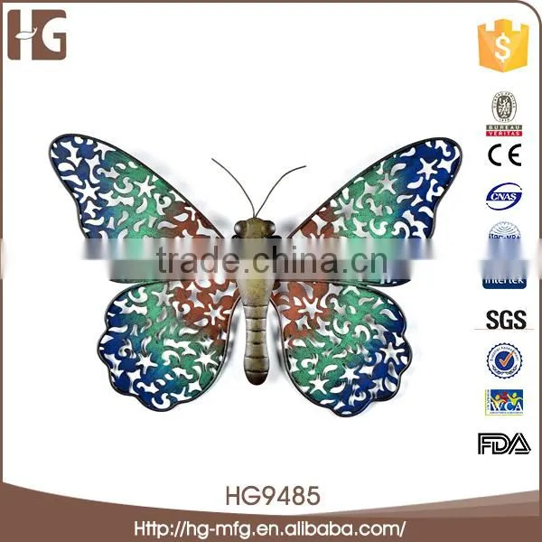 All kinds of colors iron metal butterfly souvenir