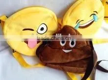 Plush emoji wallets poop backpack, Emoji wallets, Emoji coin purses