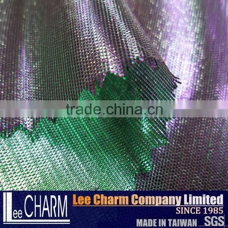 40% Nylon 60% Metallic Fabric Design Dress Materials