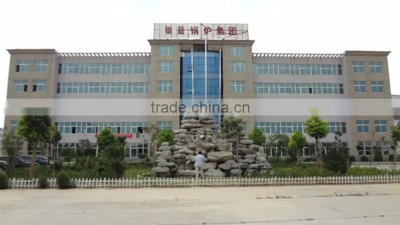 YLW industrial chain grate stoker water tube coal fired thermal oil boiler