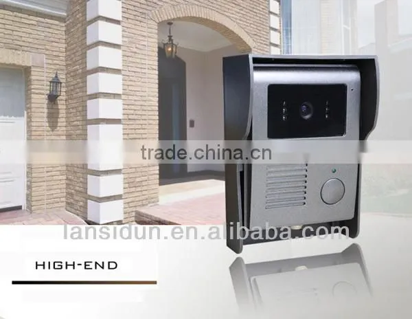 Popular wired video door bell video phone